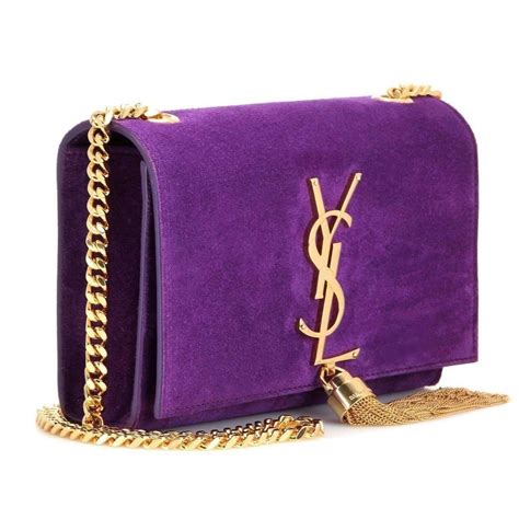 ysl purple handbag|ysl purple purse.